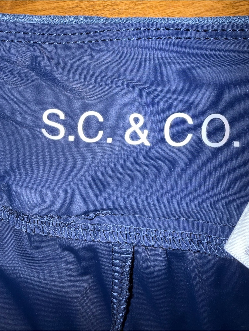 S. C. & Co. Stretch Denim Mini Skirt - Blue L - Picture 10 of 13